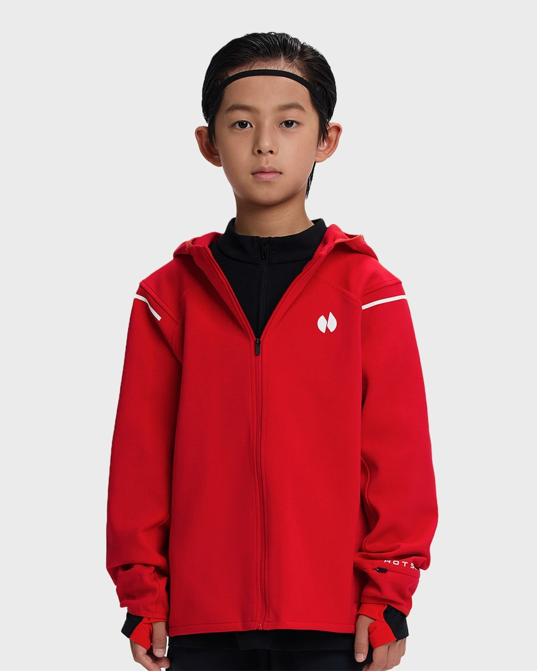 Kid's Full Zipper Hooded Jakcet