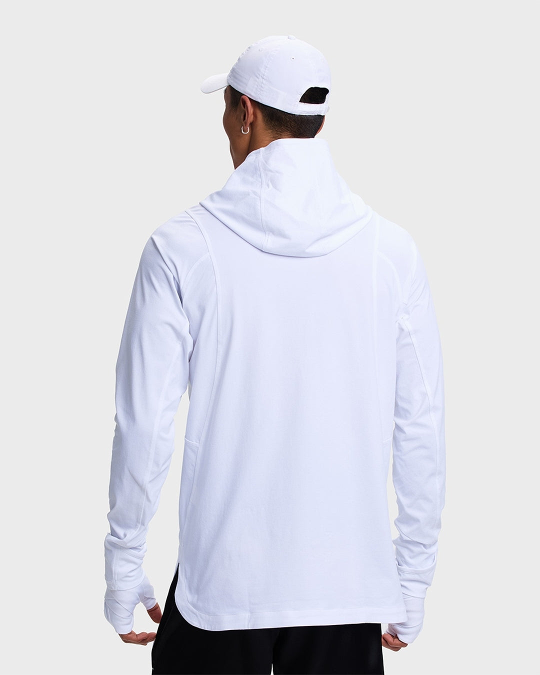 HOTSUIT Boxing Hoodie; #color_Silver White