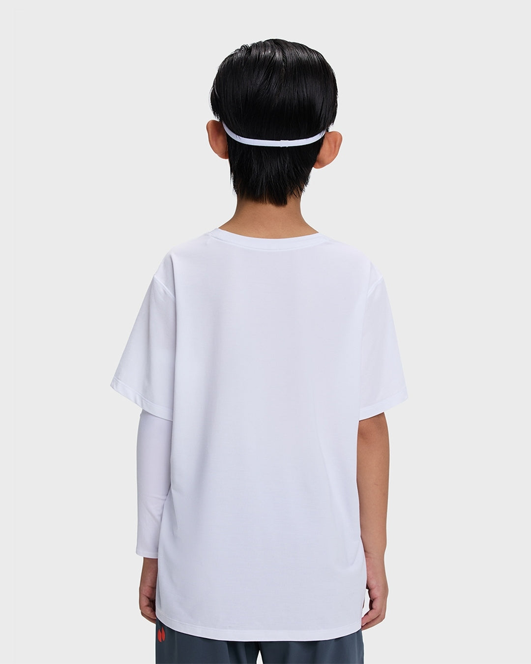 HOTSUIT Kid's T-shirt; #color_Silver White