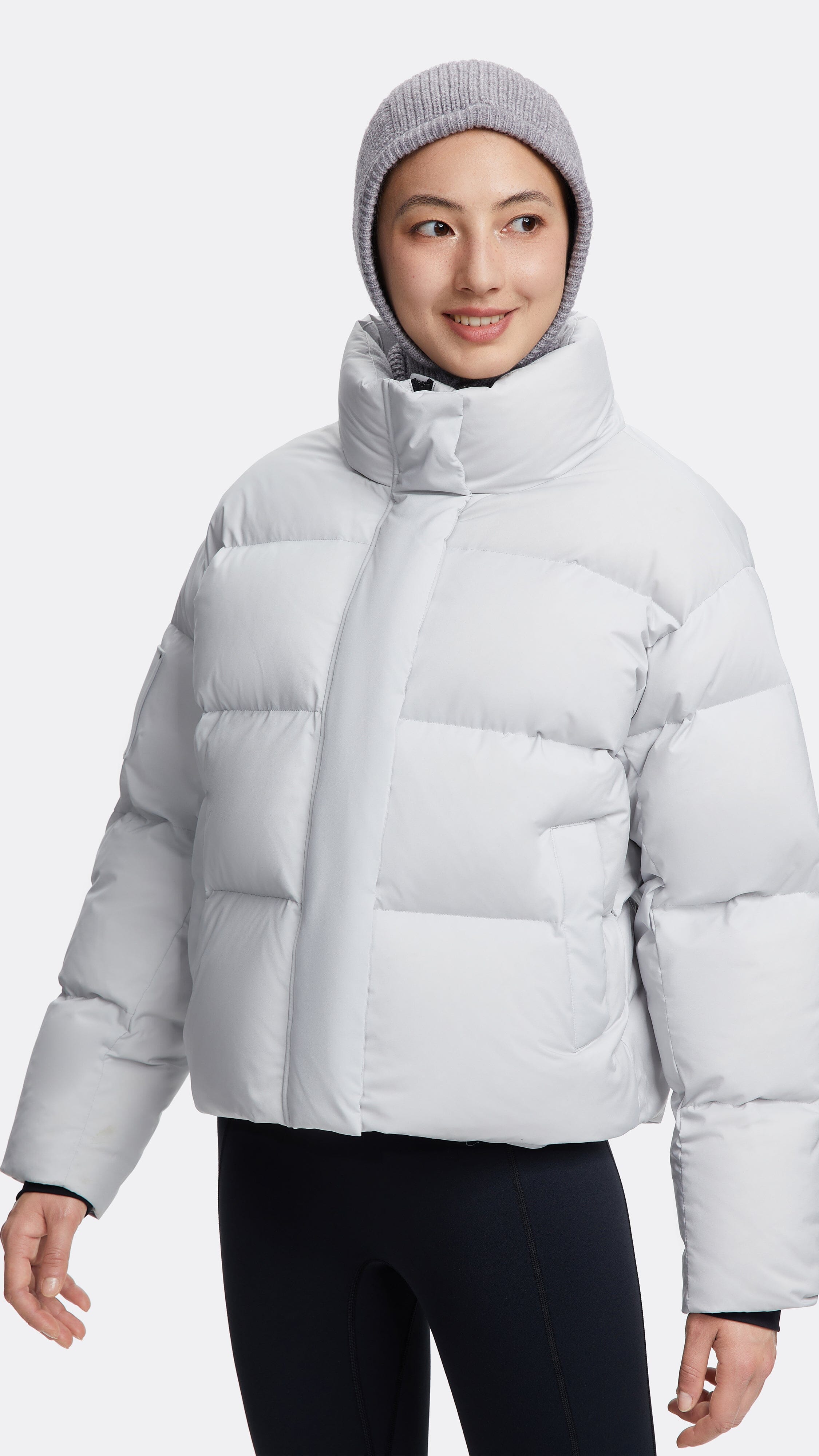 HOTSUIT Women Round Puffer Jacket