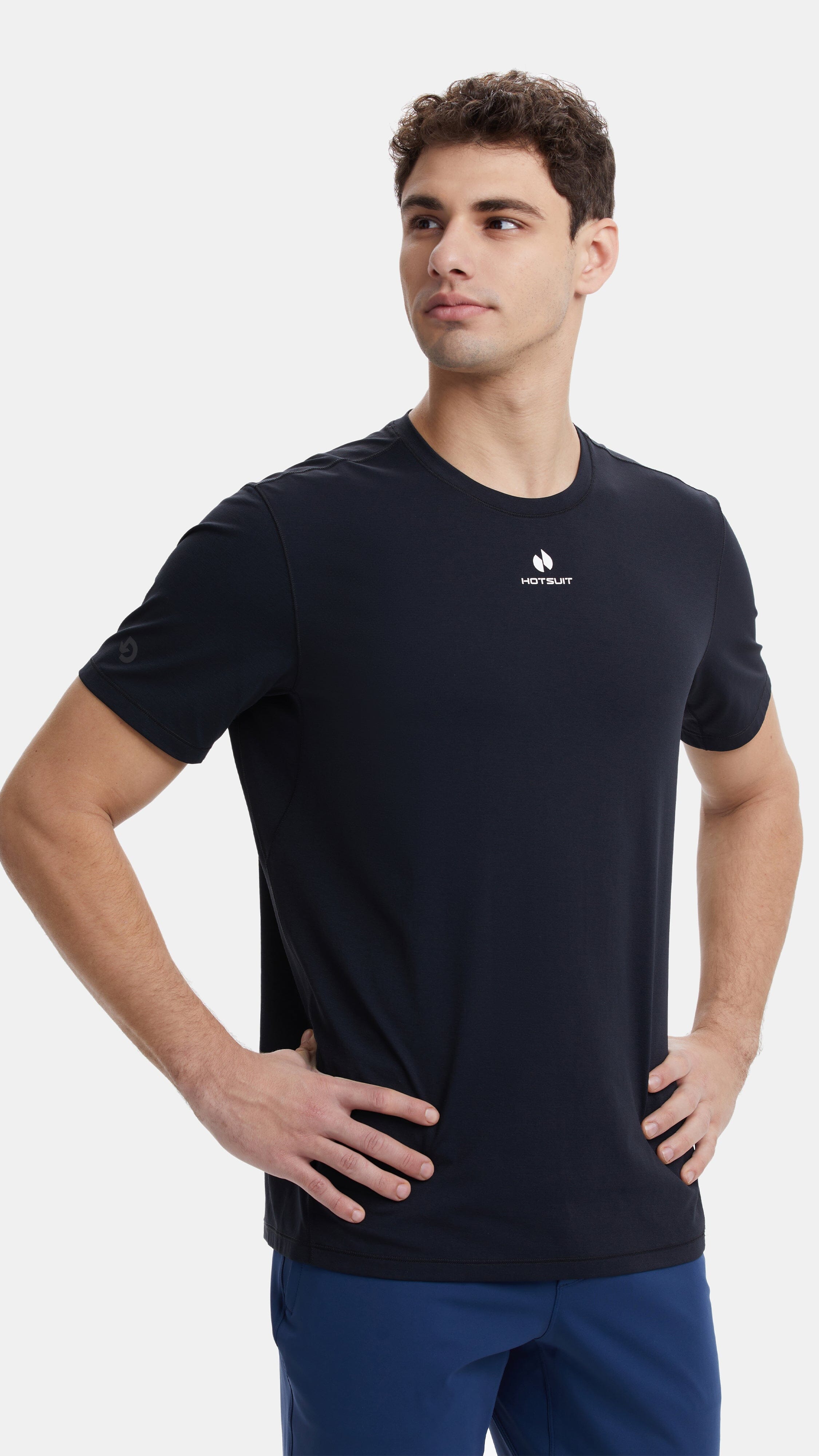 HOTSUIT Men Gym Training Short Tshirt