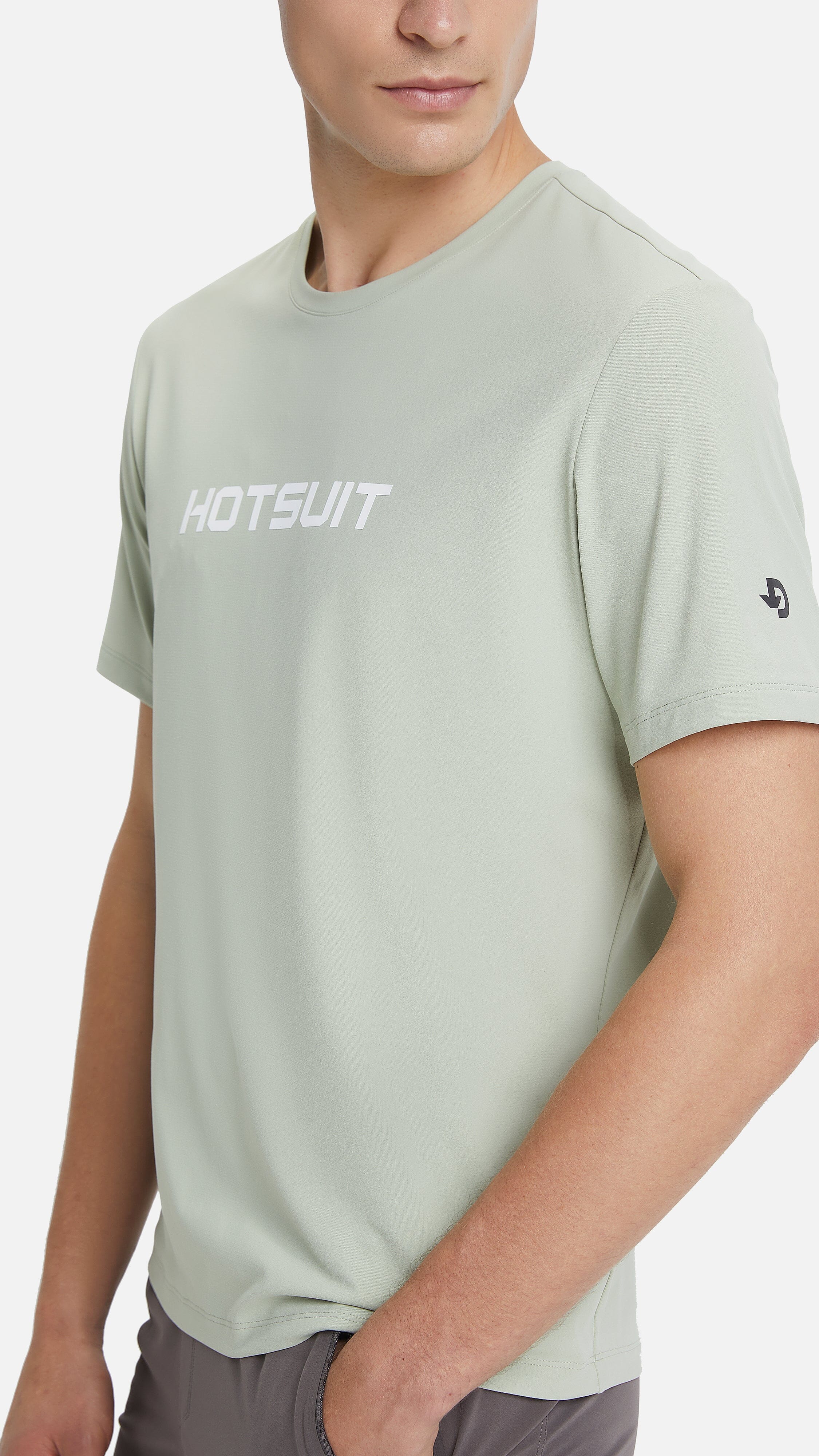 HOTSUIT Men Seamless Short T-shirt