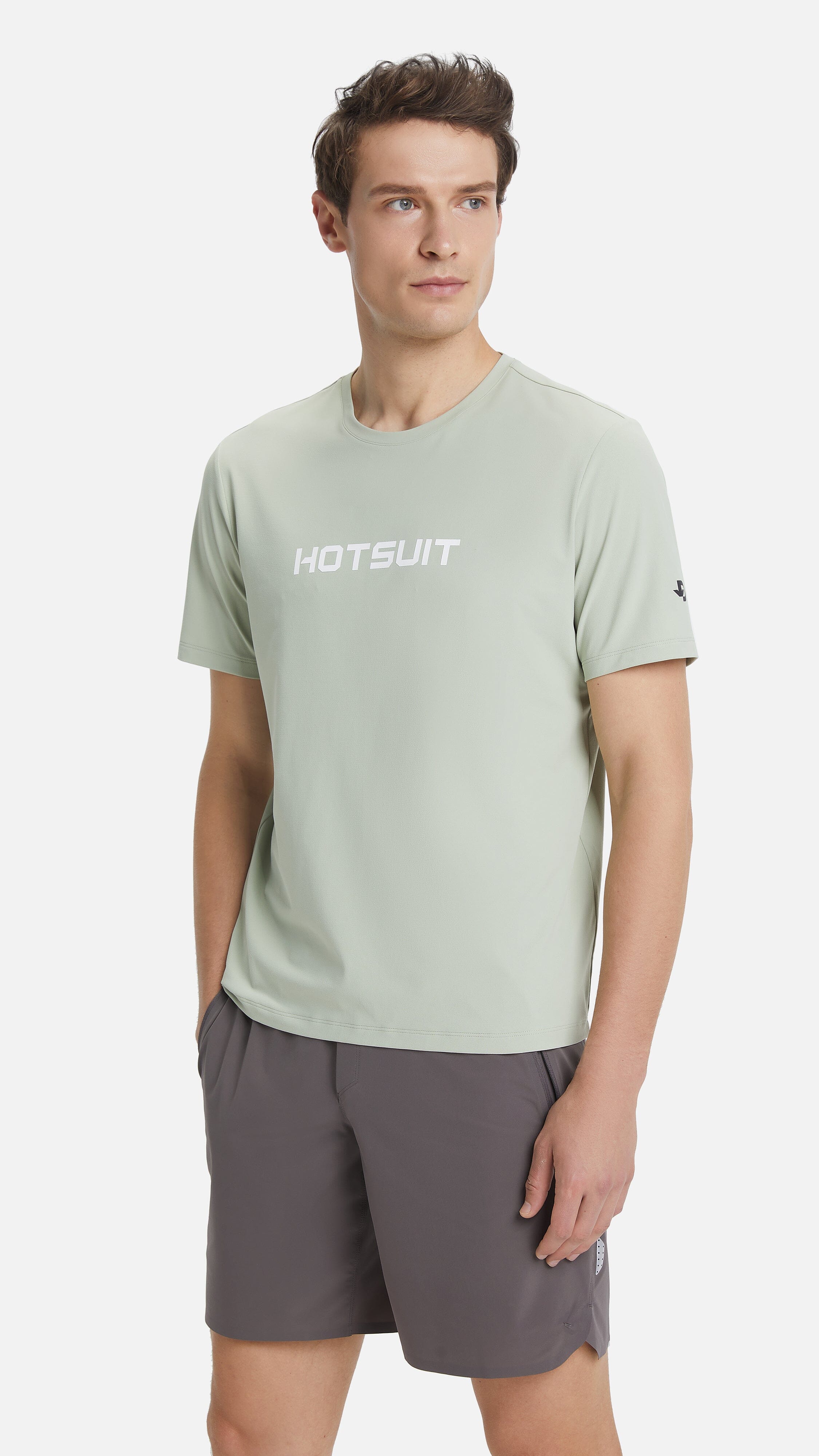 HOTSUIT Men Seamless Short T-shirt