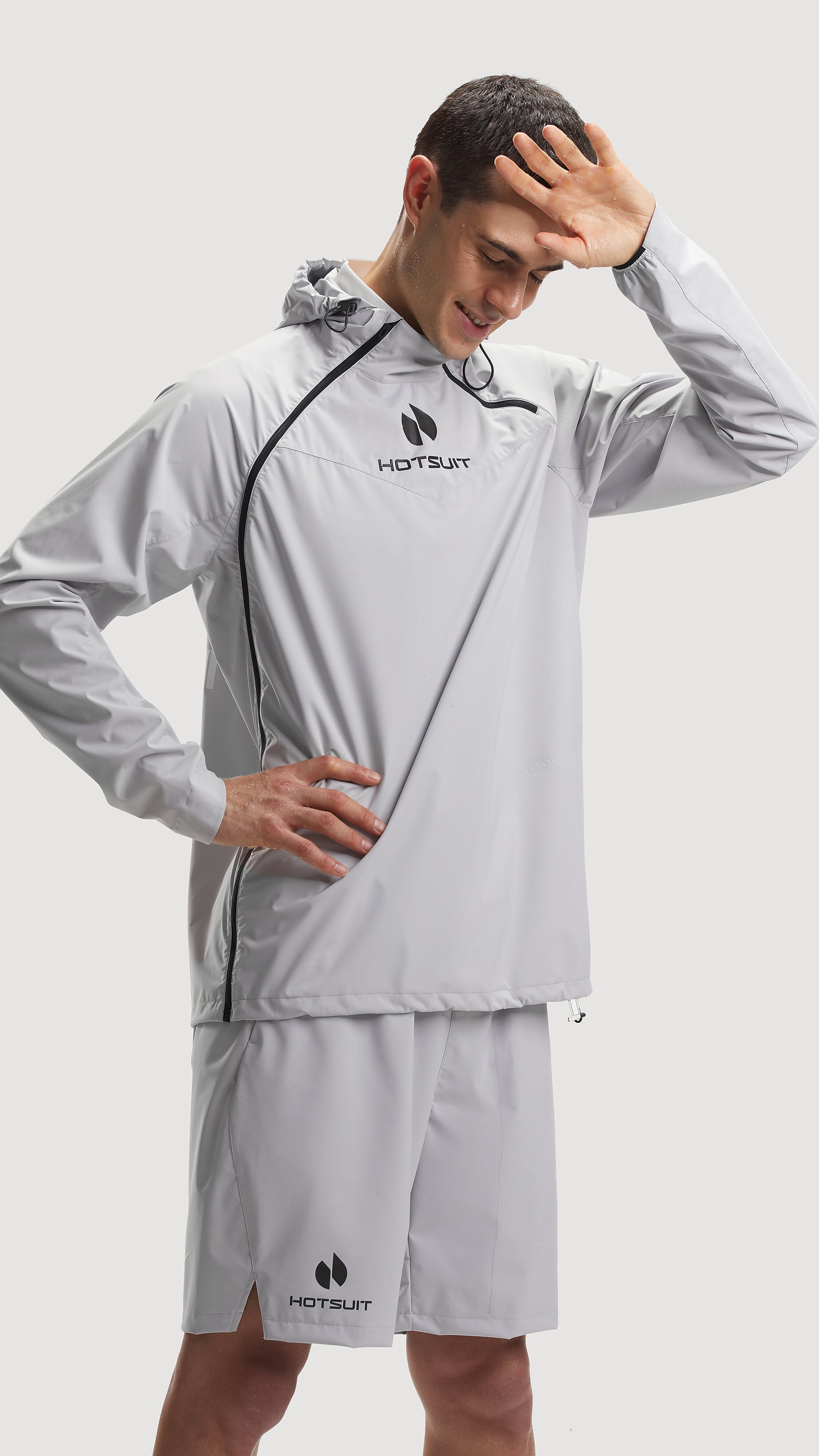 HOTSUIT Men Short Temp-Control Sauna Suit